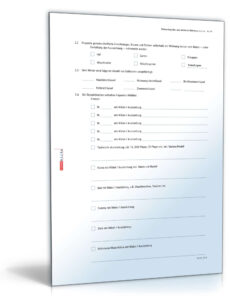 eine probe von standard mietvertrag wohnung vorlage individuelle vereinbarung mietvertrag vorlage excel